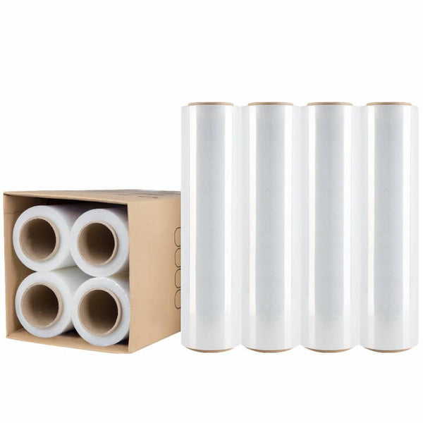 Moofer Premium Pallet Stretch Wrap 500Mm X 300M 25Um Clear (4 Packs) Pallet Wraps