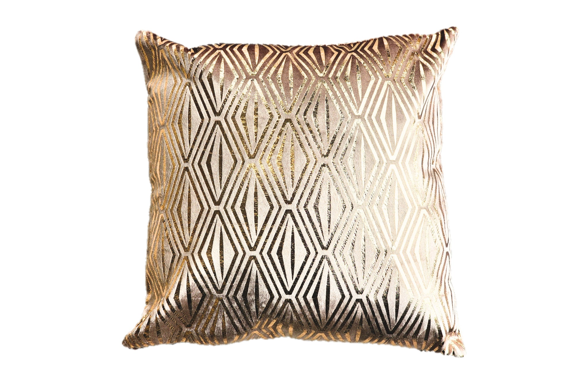 Gold Diamond Designer Cushion Furniture Cushions & Decorative Pillows