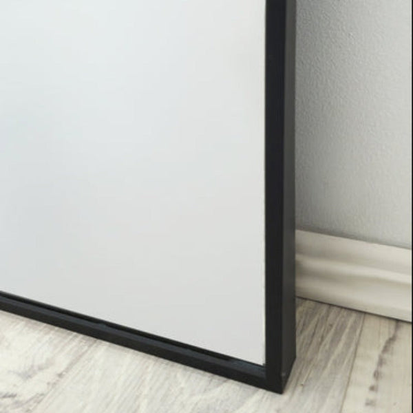 Small Black Metal Arch Mirror 80Cm X 100Cm Mirrors