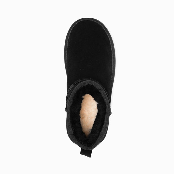 Ugg Genuine Australian Sheepskin Unisex Mini Classic Suede (Black Eu44) Boots