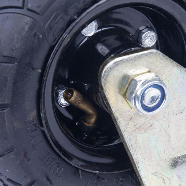 6 Inch Swivel Castor Caster Pneumatic Tyres Wheels Trolley Cart Wheelbarrow Wheelbarrows Carts Wagons