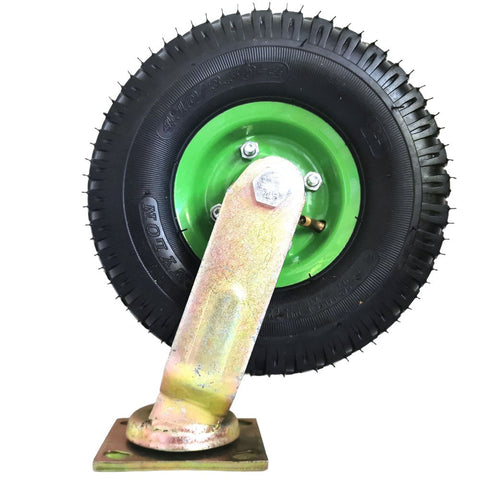 10Inch Swivel Castor Caster Pneumatic Tyres Wheels Trolley Cart Wheelbarrow Wheelbarrows Carts Wagons