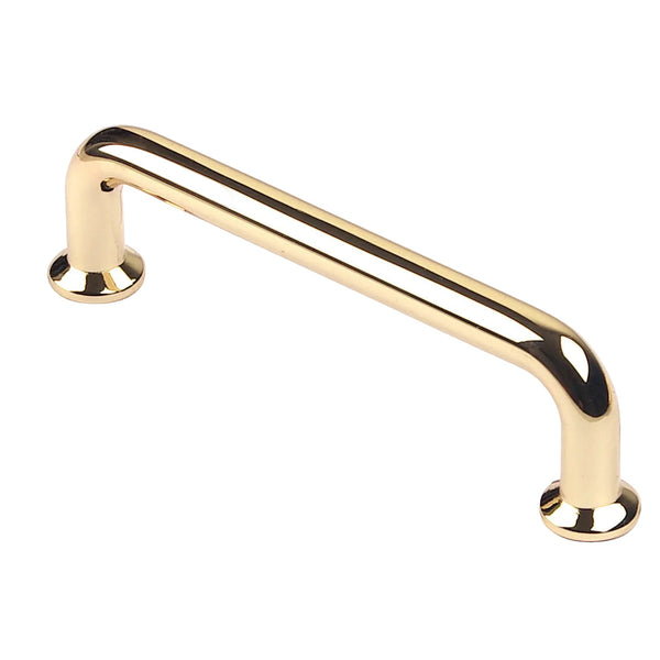 96Mm Polished Gold Furniture Kitchen Bathroom Cabinet Handles Drawer Bar Pull Knob Cabinet Pulls