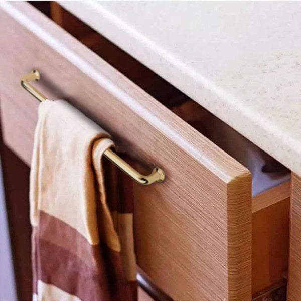 96Mm Polished Gold Furniture Kitchen Bathroom Cabinet Handles Drawer Bar Pull Knob Cabinet Pulls