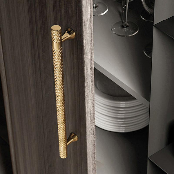 Gold Solid Zinc Kitchen Cabinet Handles Drawer Bar Pull 96Mm Kitchen Cabinet Doors And Fronts