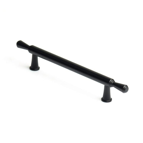 Black Zinc Kitchen Cabinet Handles Drawer Bar Pull 128Mm Cabinet Pulls