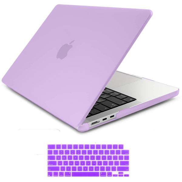 Suitable For 2023 2022 Macbook Air 13 Inch Case M2 Model A2681 Hard Shell Keyboard Cover Purple Laptop Cases & Bags