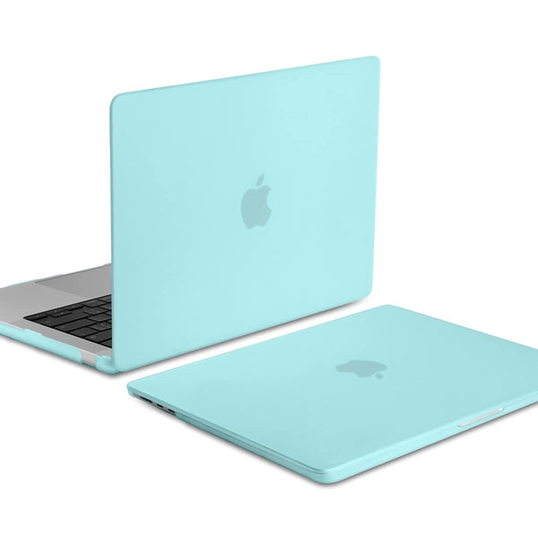 Suitable For 2023 2022 Macbook Air 13 Inch Case M2 Model A2681 Hard Shell Keyboard Cover Turquoise Laptop Cases & Bags