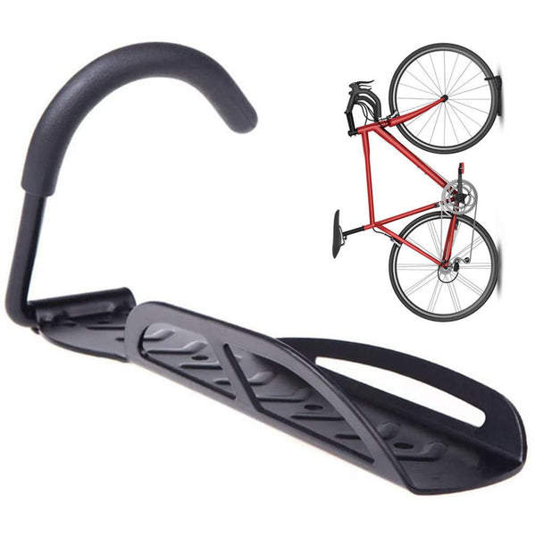 1X Bike Rack Garage Wall Mount Hanger Hooks Storage Bicycle Vertical For Indoor Shed With Screws Bicycle Stands & Storage