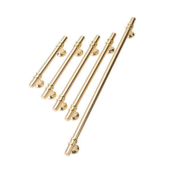 Luxury Design Kitchen Cabinet Handles Drawer Bar Pull Gold T Cabinet Pulls