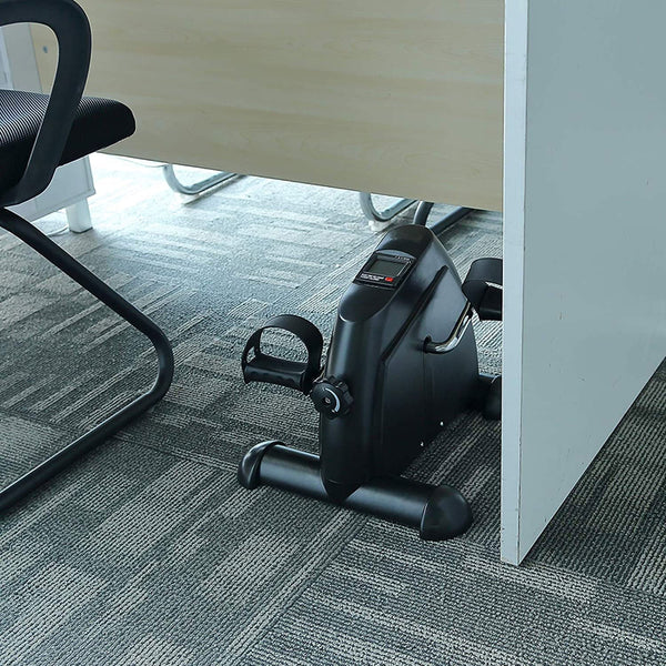 Mini Exercise Bike Pedal Exerciser Resistance Cycle Trainer Indoor Home Gym Exercise Bikes