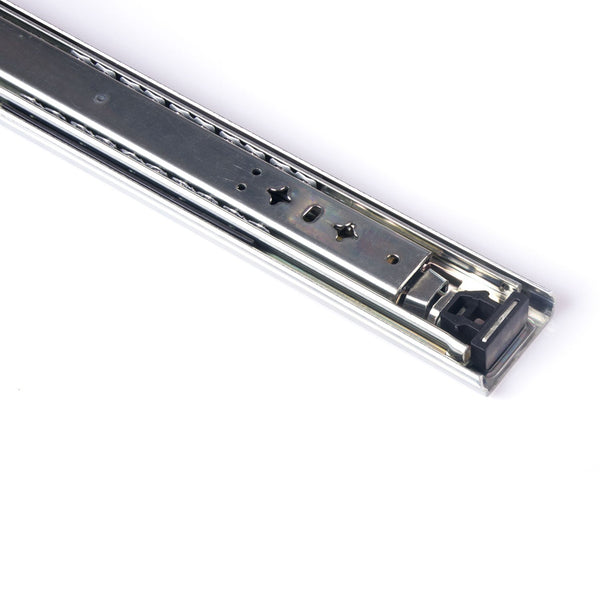 32In Pair 150Kg Heavy Duty Drawer Slides Rails Runners Locking Ball Bearing Cabinet Pulls