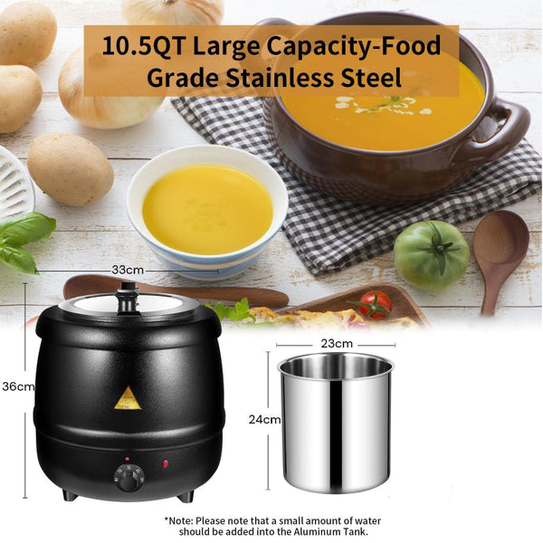10L Electric Buffet Food Warmer For Restaurants And Commercial Use Countertop Food Warmers