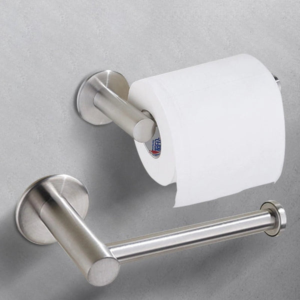 Toilet Paper Brushed Holder Self Adhesive Bathroom Roll 304 Toilet Paper Holders & Storage