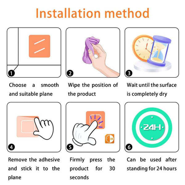 Bathroom Towel Ring Rack Adhesive Hand Towels Holder Hanger Silver Towel Racks