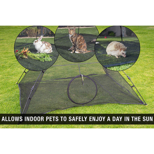 Outdoor Cat Enclosures Indoor Cats Portable Tent Tunnel Playhouse Tents Small Animals Fences & Pens