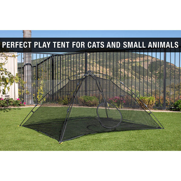 Outdoor Cat Enclosures Indoor Cats Portable Tent Tunnel Playhouse Tents Small Animals Fences & Pens