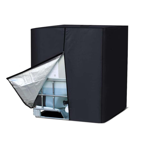 1000L 275 Gallon 420D Ibc Tote Water Tank Cover Sunshade Waterproof Protective Covers Other Watering Equipment