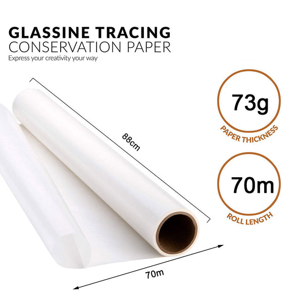 70M 88Cm Wide Glassine Tracing Paper Light Diffusion Translucent Photography Other Film Photography
