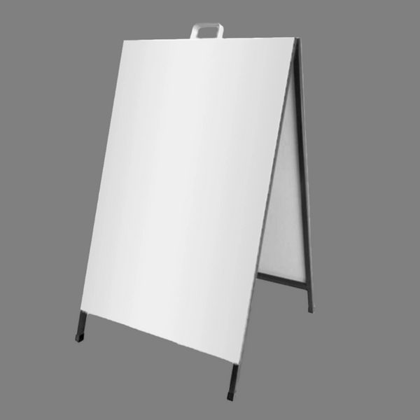 Black Powder Coated Steel A Board Sign 60X90cm Restaurant Signs