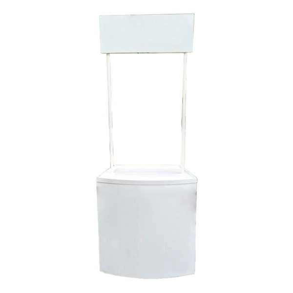 Promotional Table With Header Restaurant Signs