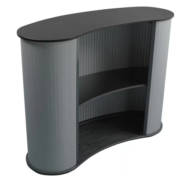 Promotional Table With Header Shop Display Racks