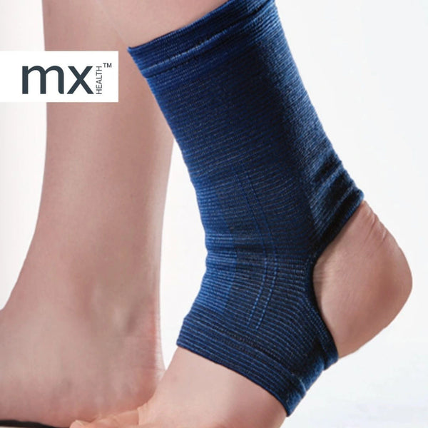 Mx Health Elasticated Ankle Support Extra Large Orthotics Braces & Sleeves