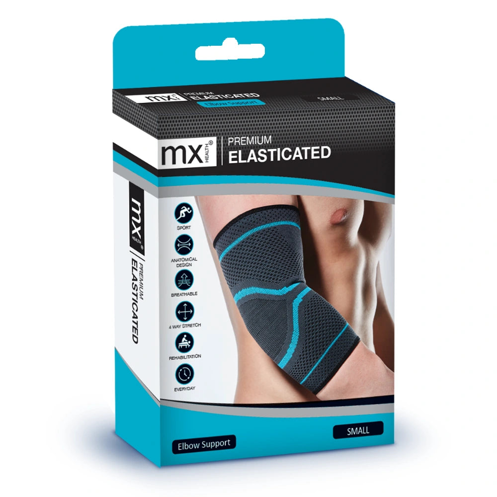 Mx Health Premium Elasticated Elbow Support Extra Large Orthotics Braces & Sleeves