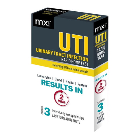 Mx Health Urinary Track Infection Test Strips 3 Tests Other Health Monitoring