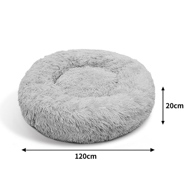 Pawfriends Pet Dog Bedding Warm Plush Round Comfortable Nest Comfy Sleep Kennel Xxl Pet Beds