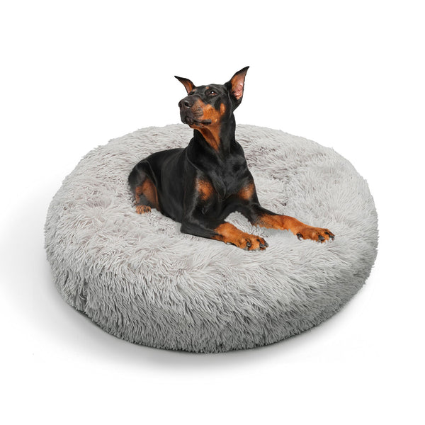 Pawfriends Pet Dog Bedding Warm Plush Round Comfortable Nest Comfy Sleep Kennel Xxl Pet Beds