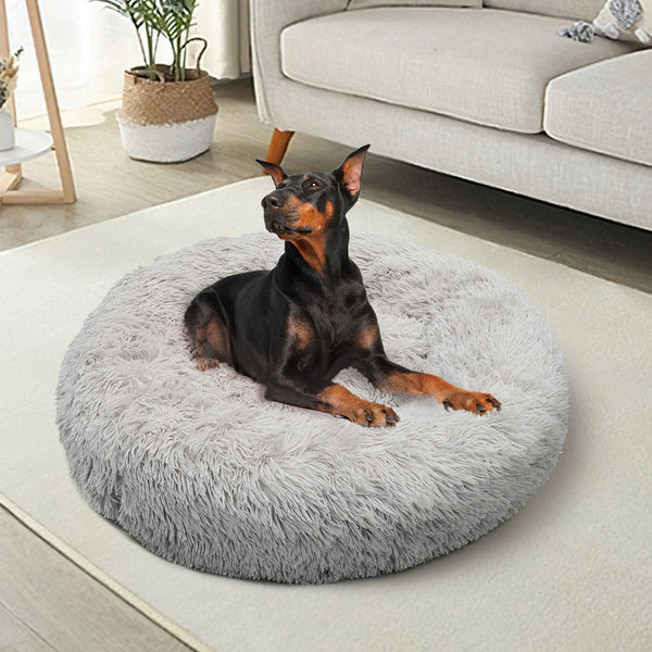 Pawfriends Pet Dog Bedding Warm Plush Round Comfortable Nest Comfy Sleep Kennel Xxl Pet Beds