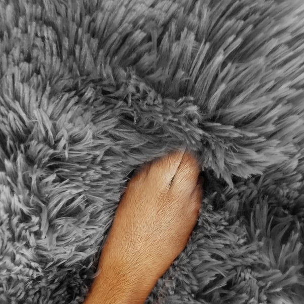 Pawfriends Pet Bed Dog Cat Calming Sleeping Comfy Cave Washable Mat Extra Large 100Cm Pet Beds