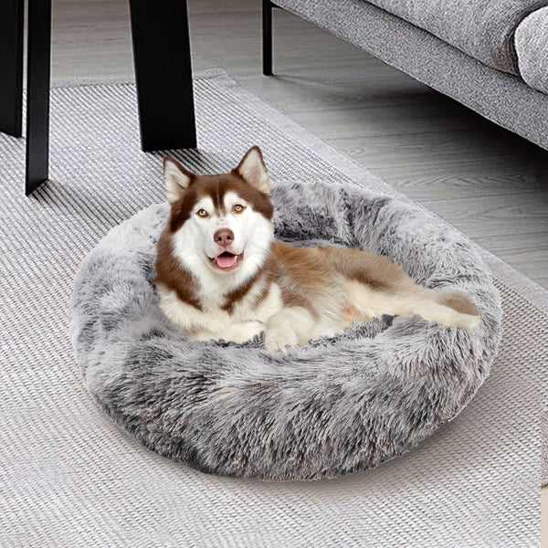 Pawfriends Pet Bed Dog Cat Calming Extra Large Sleeping Comfy Cave Washable 90Cm Pet Beds