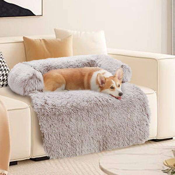 Pet Sofa Bed Dog Calming Cover Protector Cushion Plush Mat Xl Pet Beds