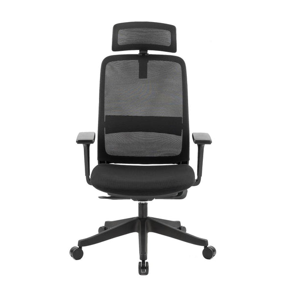 Carlie High Back Molded Foam Seat Ergonomic Office Chair In Black Office Chairs