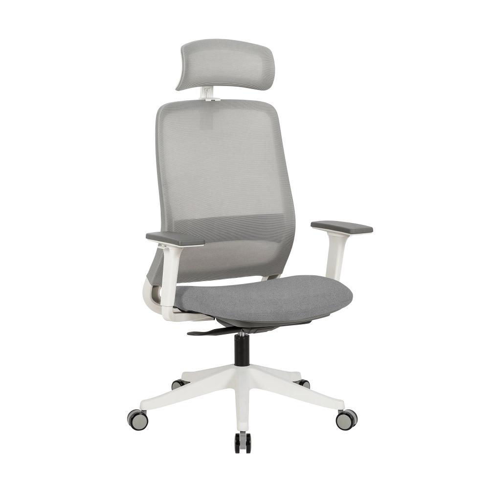 Carlie High Back Molded Foam Seat Ergonomic Office Chair In Grey Office Chairs