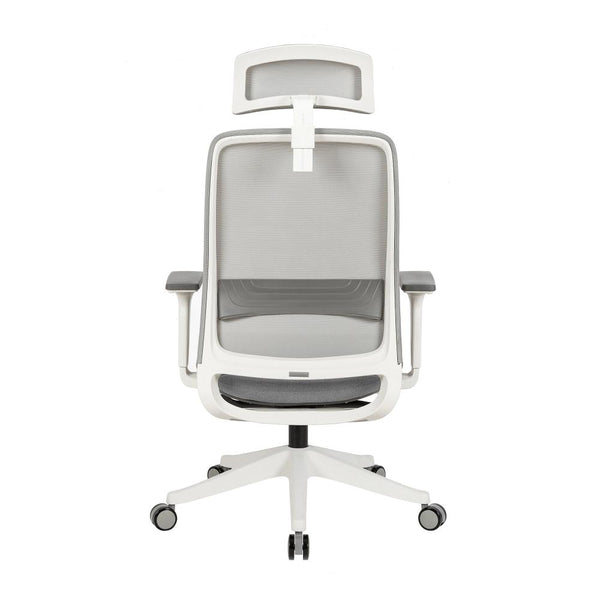 Carlie High Back Molded Foam Seat Ergonomic Office Chair In Grey Office Chairs