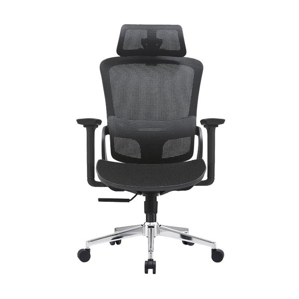 Elena High Back Full Mesh Ergonomic Office Chair In Black Office Chairs