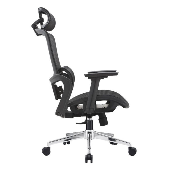 Elena High Back Full Mesh Ergonomic Office Chair In Black Office Chairs