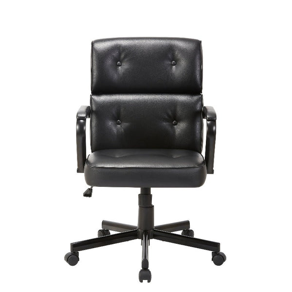 Beverly Home Office Chair In Black Pu Office Chairs