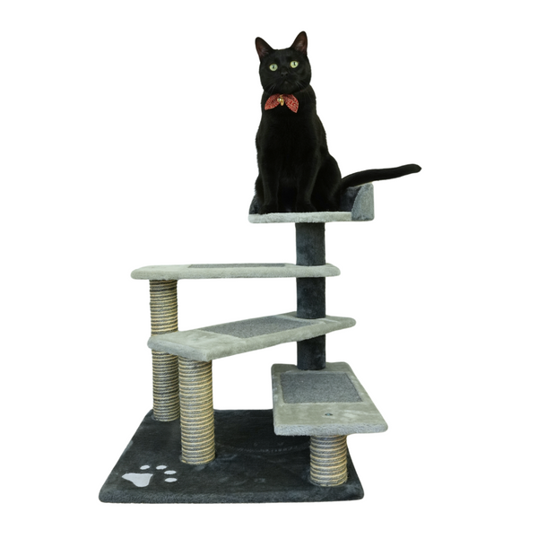 Petwiz Multi Level Pawpal Scratching Post Cat Tree Furniture & Scratchers