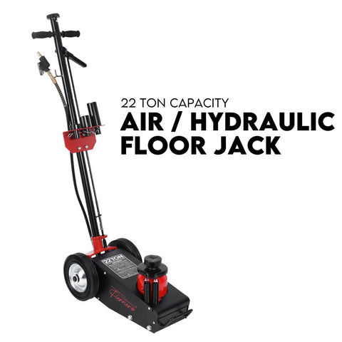 Low Profile 22 Ton Air Hydraulic Trolley Jack Floor Garage Truck Service Jacks & Jack Stands