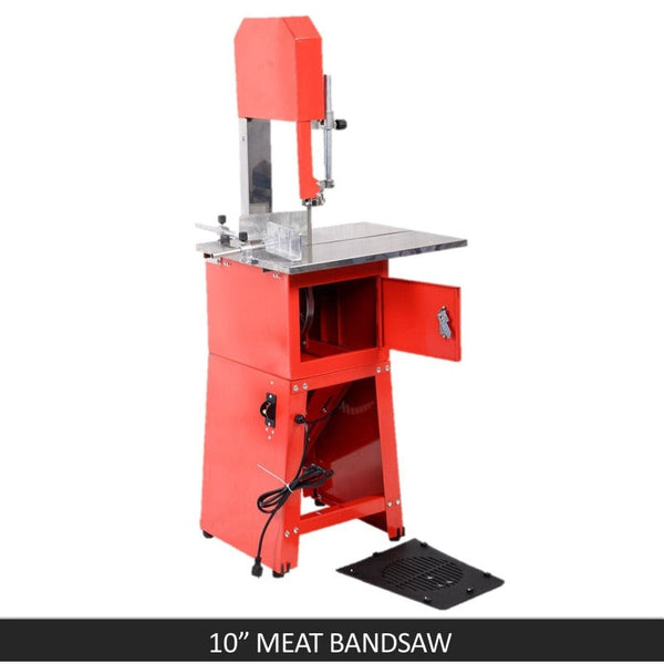 Tradesman Meat Cutting Band Saw 10" Mincer Bandsaw Sausage Filler Slicer Grinder Band Saws