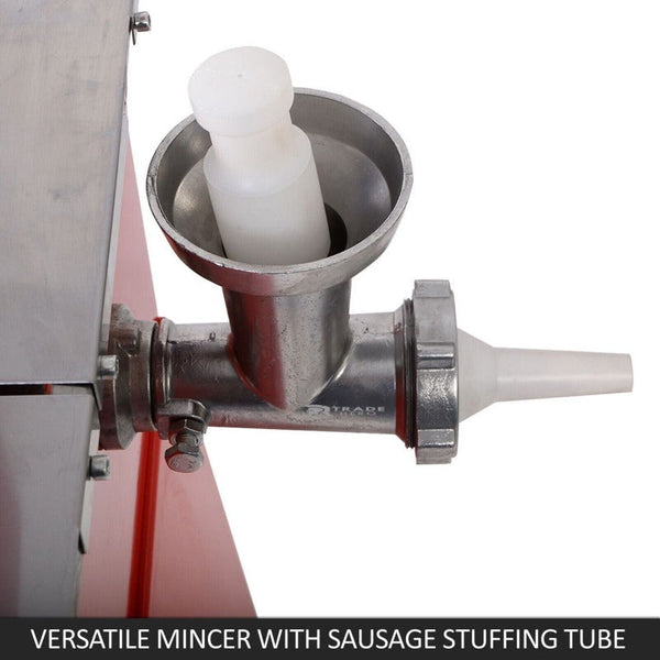 Tradesman Meat Cutting Band Saw 10" Mincer Bandsaw Sausage Filler Slicer Grinder Band Saws