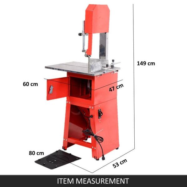 Tradesman Meat Cutting Band Saw 10" Mincer Bandsaw Sausage Filler Slicer Grinder Band Saws