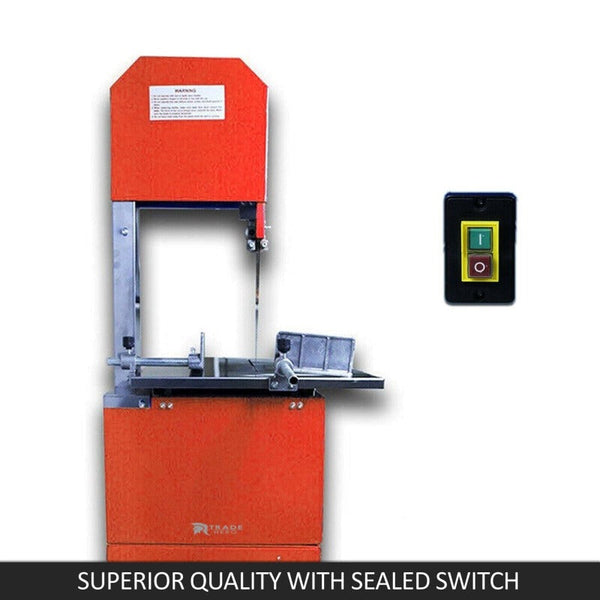 Tradesman Meat Cutting Band Saw 10" Mincer Bandsaw Sausage Filler Slicer Grinder Band Saws