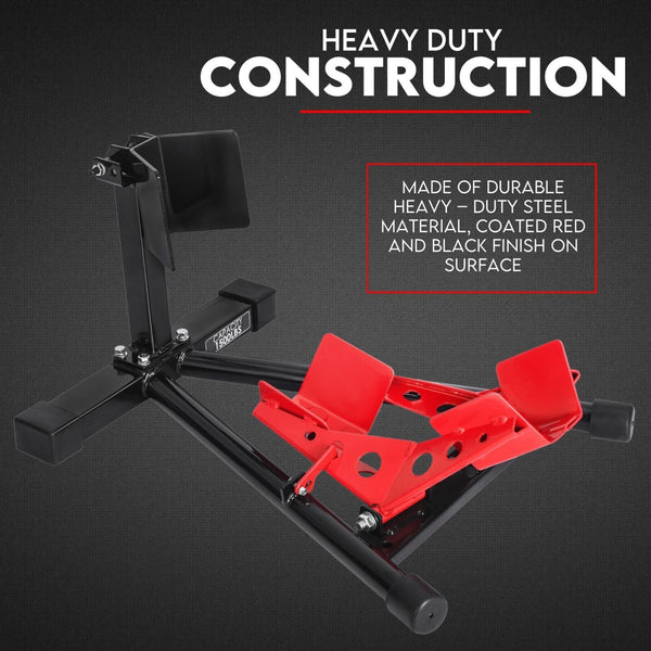 Fiernero Heavy Duty Motorcycle Motorbike Stand Front Wheel Chock Trailer Transport Other Motorcycle Parts