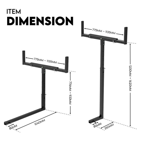Tow Ladder 2" Bar Hitch Mount Roof Rack Extension Timber Kayak Tow Bars & Winches