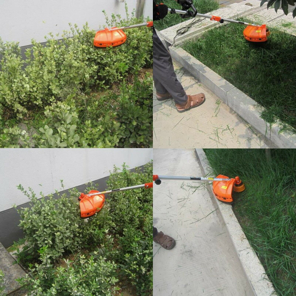 King Tech 4 Stroke Whipper Snipper Straight Shaft Line Trimmer 31Cc Pole Brush Cutter String Trimmers